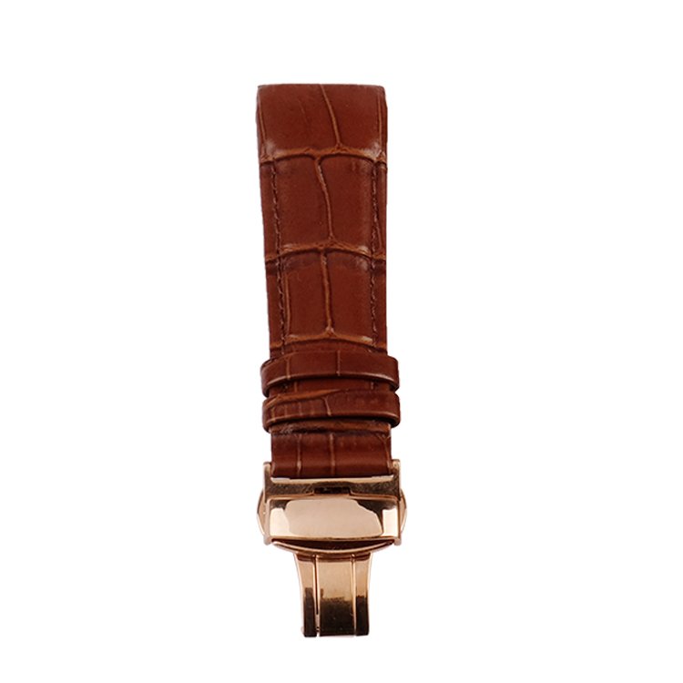 Snakeskin Leather Watch Strap 18/20/22/24mm Soft Noble Watch Band Buckle Smart Watch Strap with Metal High Quality Luxury 2pcs