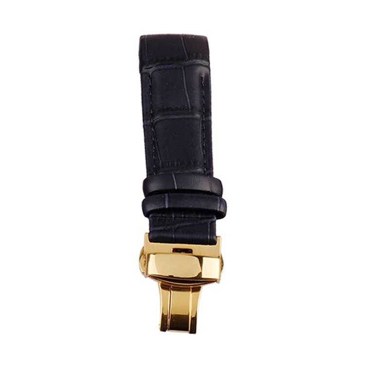 Snakeskin Leather Watch Strap 18/20/22/24mm Soft Noble Watch Band Buckle Smart Watch Strap with Metal High Quality Luxury 2pcs