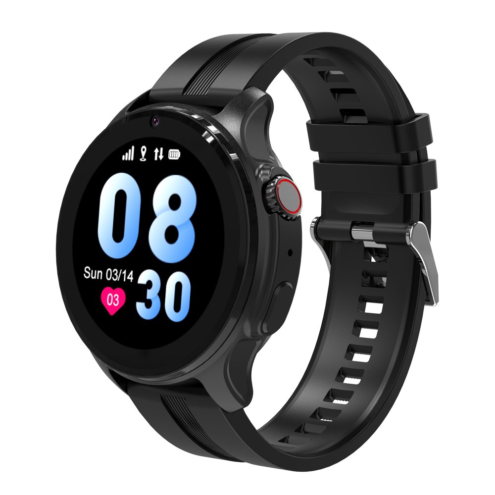 LT46 kids Smart watch 2024 4G video call watch for children 1.38 inch IPS Screen 700mAH GPS AGPS LBS WIFI SOS round kids watch