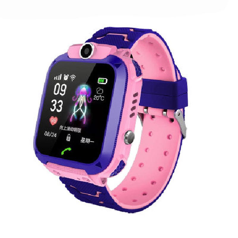 Q12 kids smart watch with sim card IP67 Waterproof sos camera smartwatch phone GPS tracker watch children Q19 A1 DZ09