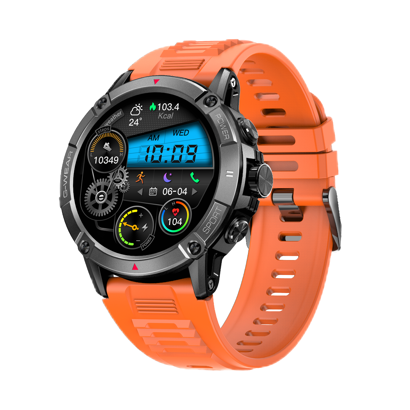 Hot Sport Smart watch 1.52 inch IPS Round Screen Outdoor IP68 2024 Fitcloudpro Wearable Devices Bt Call NX8 Relogiosmartwatch