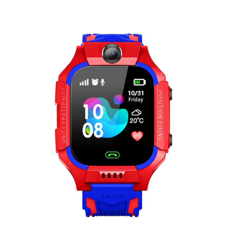 OEM fashionable mobile phone watch SZ6 Q19 smart watch kids SOS call remote monitor wristband watch smart
