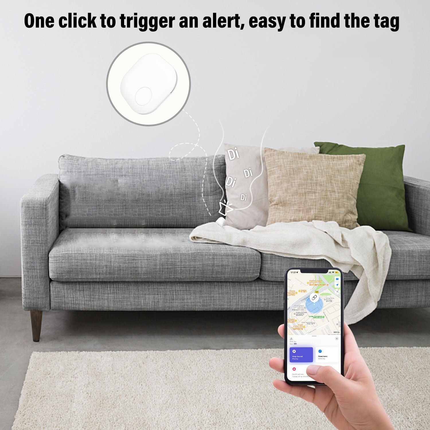 Air Card Wallet Finder Ultra Thin Credit Find My Card Smart Device Mini GPS Tracker Finder Locator For Wallet kids