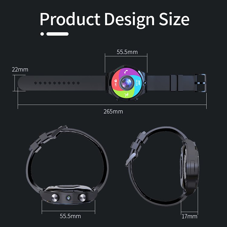 Hot Sell APPLLP 4 Android 10.7 System Bt4.0 Smart Watch 2021 Sim Card Curved Smart Wrist Band