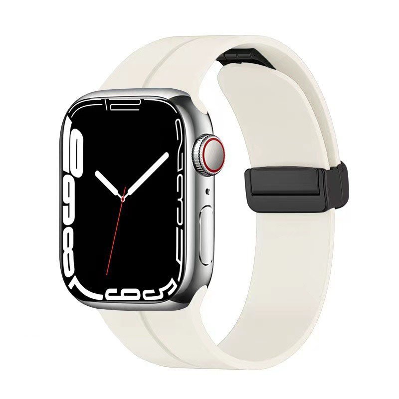 Adjustable lelength classic china electronic product white 38 40 41 42 44 45 49 mm silicone watch bracelet