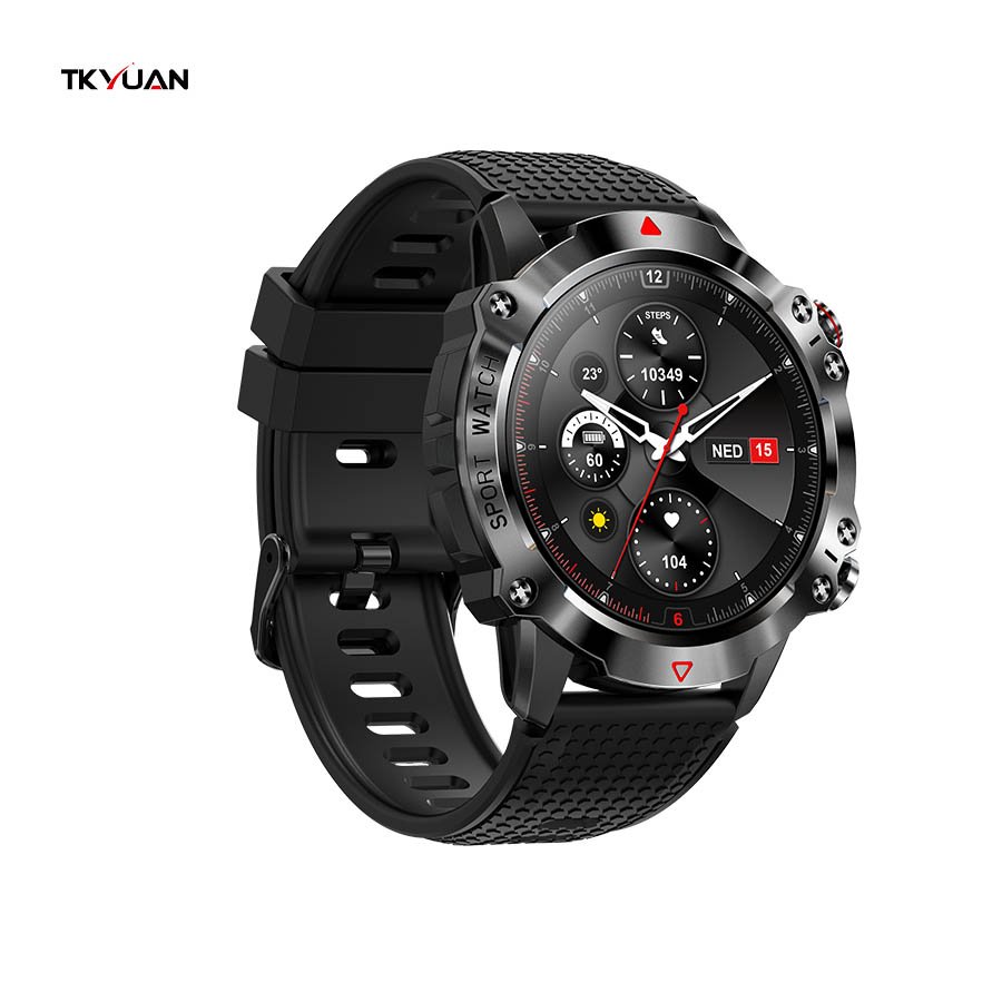 TKYUAN Outdoor Sport Smartwatch KR10 Fitness Tracker Big Touch Screen Reloj Fashion 2023 Smart watch