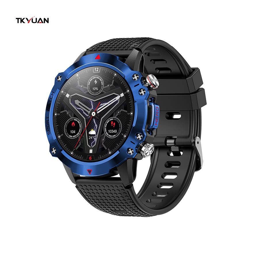 TKYUAN Outdoor Sport Smartwatch KR10 Fitness Tracker Big Touch Screen Reloj Fashion 2023 Smart watch