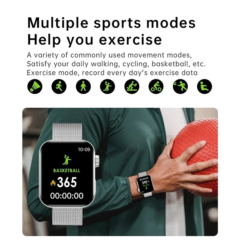 LIGE BW0273 2022 Smart Watch men And women Sports watch Blood pressure Sleep monitoring Fitness tracker Android ios Smartwatch