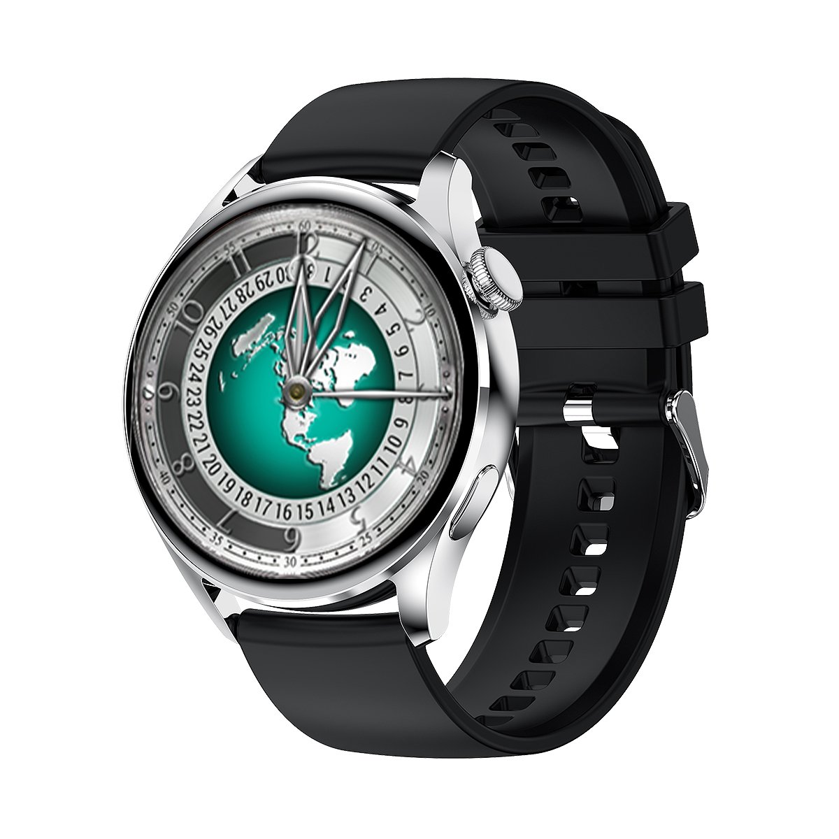 GT5 Smart Watch 1.2 Inch Sim Card Wifi NFC GPS BLT5.0 Wireless Charging Multi Languages Sports Smart Watch For Android Ios