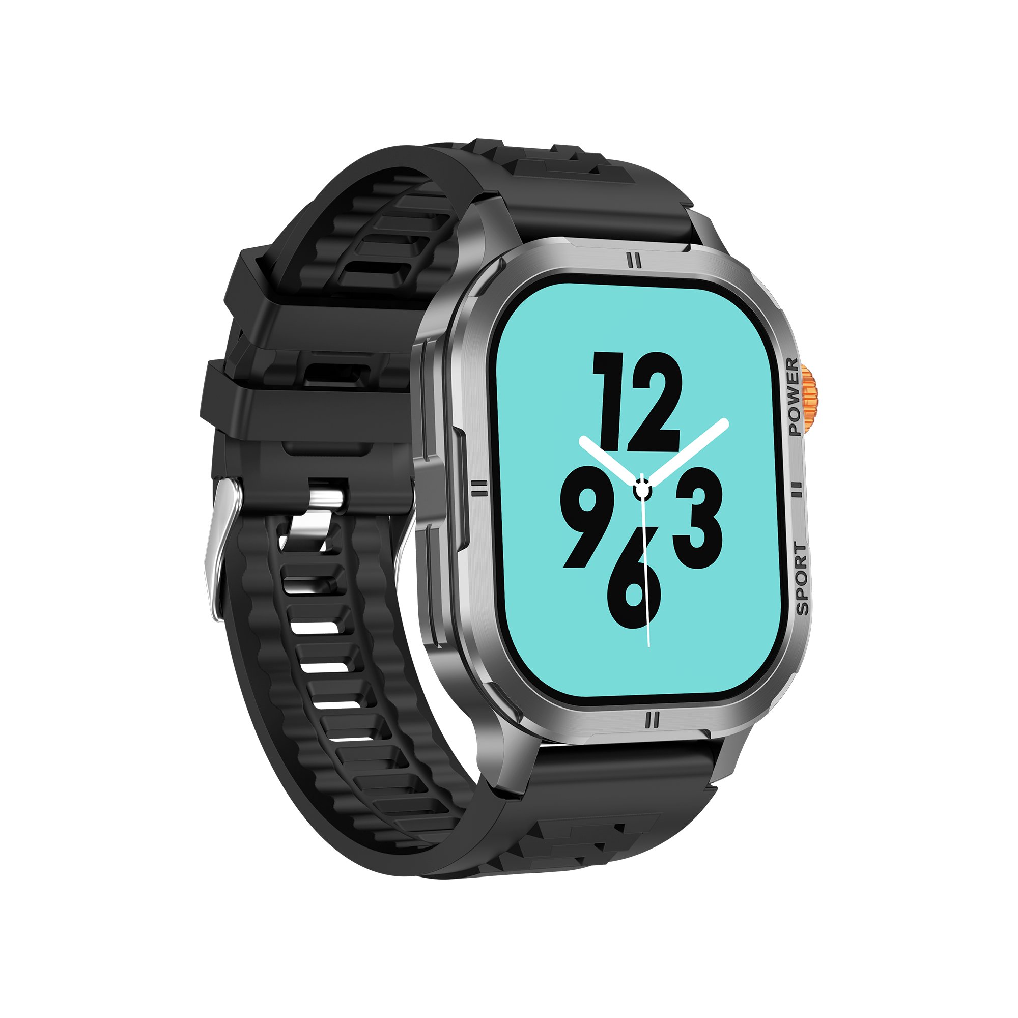 350Mah Large Screen 2.13 inch Hot M63 AMOLED Smart Bracelet Health Sleep Monitoring Waterproof Heart Rate Rectangle Smart Watch