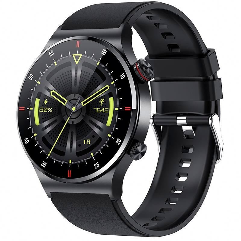 Fashion QW33 Round Screen NFC Magnetic Charging 1.28 inch IPS
Sports Smartwatches Health Monitoring Waterproof Smart Watch