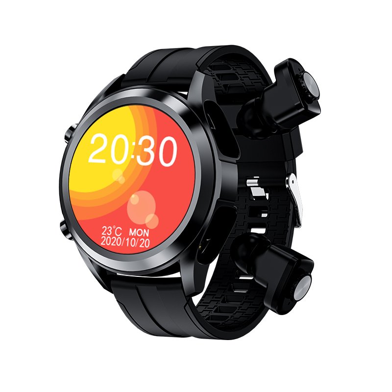Headset Combination Heart Rate Blood Pressure Monitoring Health Tracker New Sports Fitness Smart Watch With Earbuds TWS Earphone