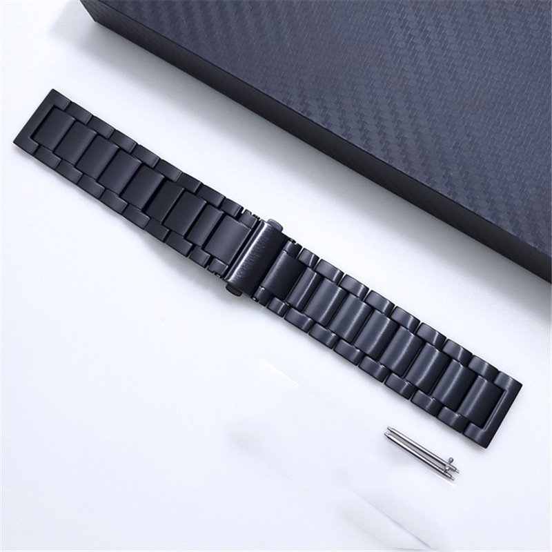 LAIHE Wholesale Quick Release Replacement Luxury 20 22mm Stainless Steel Smart Watch Strap Band For Garmin GT Series