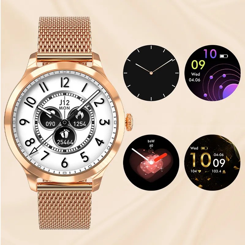 DE New Fashion 2023 High Quality Luxury Smartwatch Android Lady Bt Calling Mobile Sport Fitness Trackers Women Smart Watch Ultra