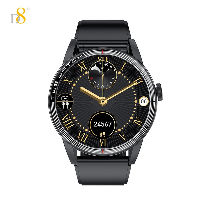 D8 Smart Watch Men Women for Android IOS Phone Waterproof Heart Rate Tracker Blood Pressure Oxygen Sport Smartwatch C