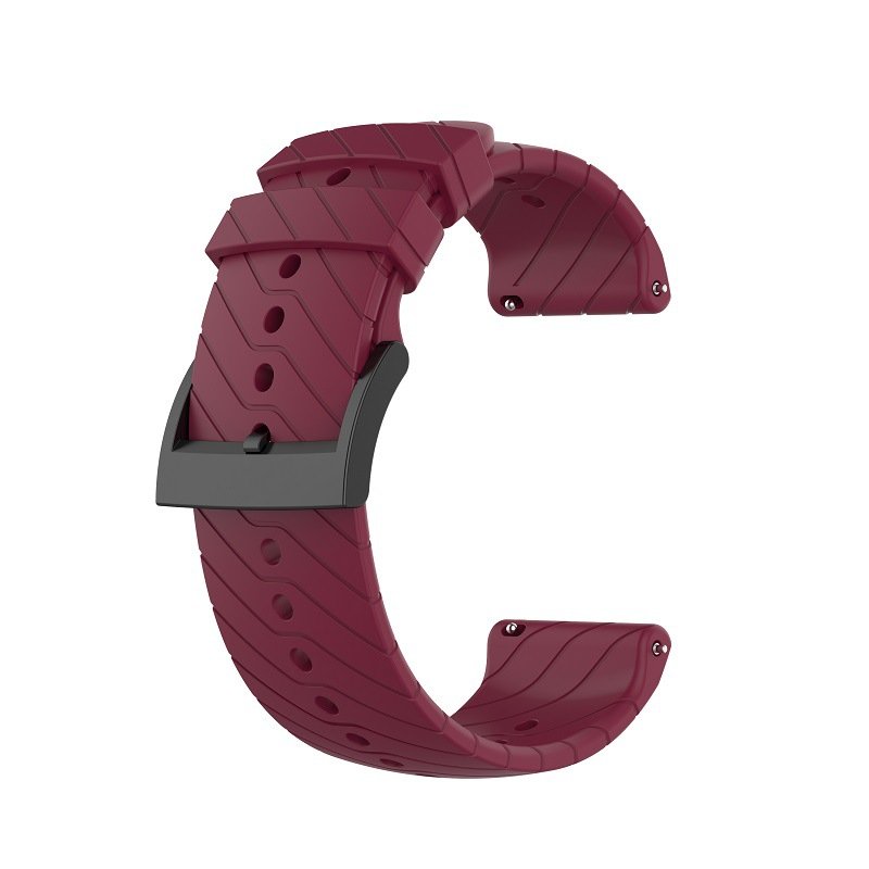 For Suunto 7 9 Baro D5 Smart Watch Band Replacement Wristband Bracelet Breathable 24mm Silicone Strap