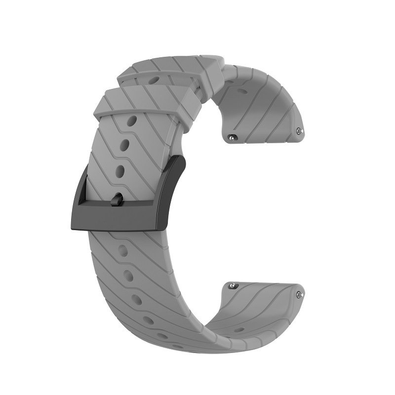 For Suunto 7 9 Baro D5 Smart Watch Band Replacement Wristband Bracelet Breathable 24mm Silicone Strap