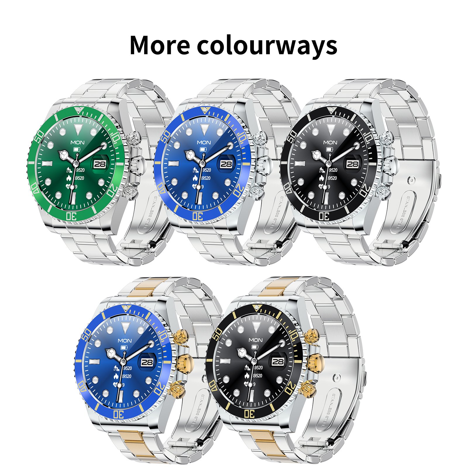 HD full touch Screen Smart Watch for men Steel Wrist Fashion Business Clock Heart Rate Blood Pressure Tracker aw12 smart watch