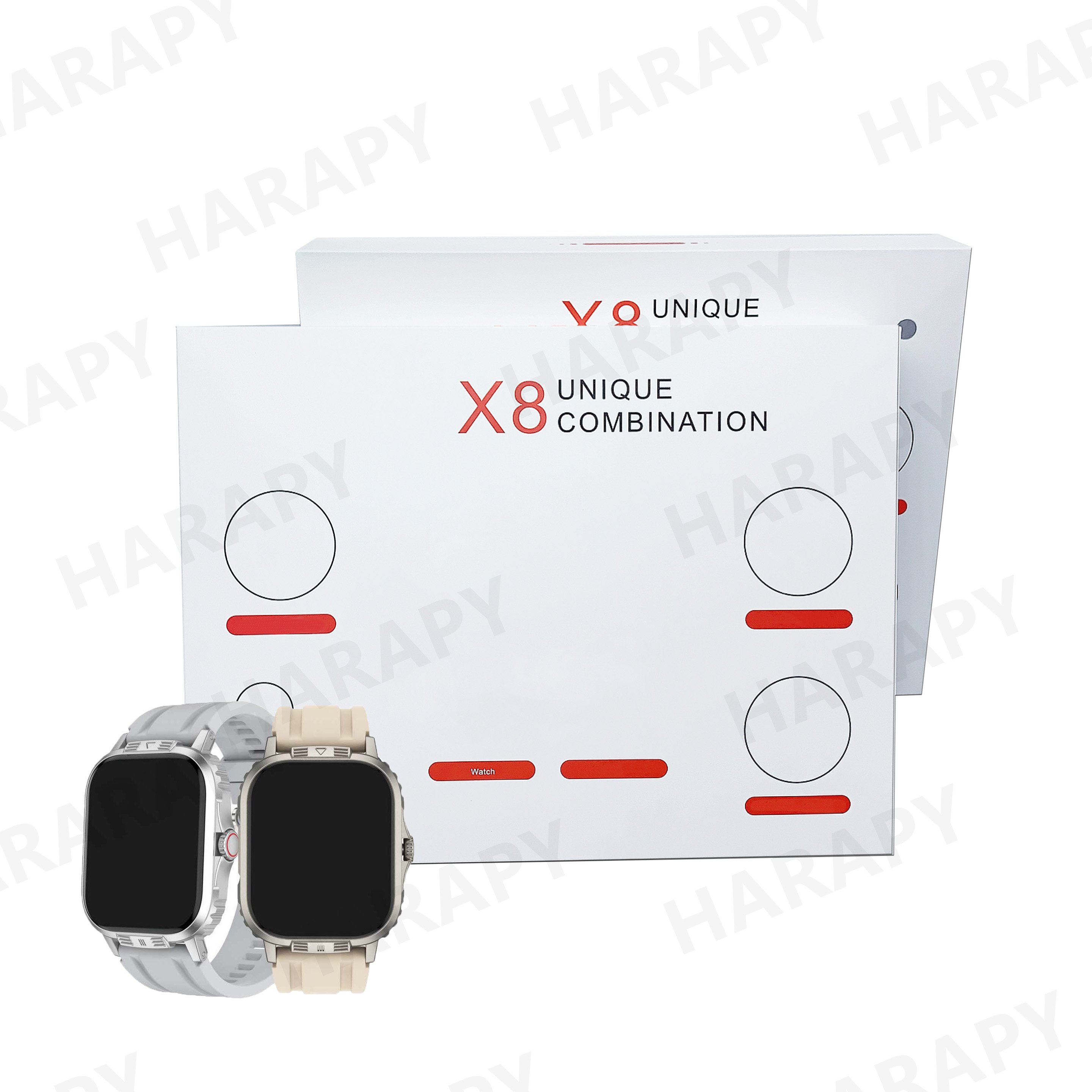 2024 Reloj X8 ultra smart watch Wireless Charger sports X8ultra Unique Combination smartwatch X9 X90 X10 X11 X12 suit S9 set 9 8