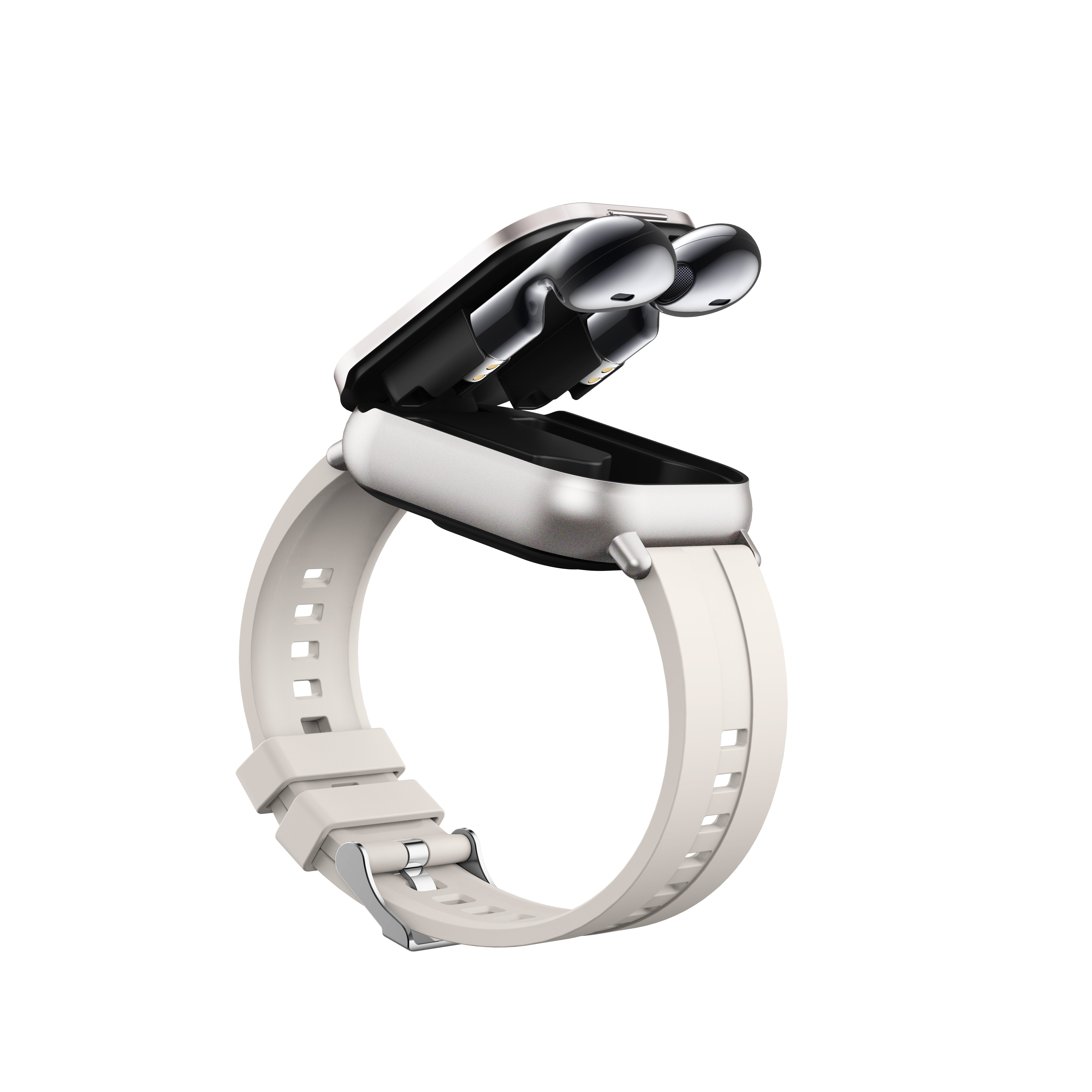 2 IN 1 Smart Watch With Earbuds 2024 Screen 2.01 TFT 250mah Smartwatch Headset Smart Call with Earphone NFC