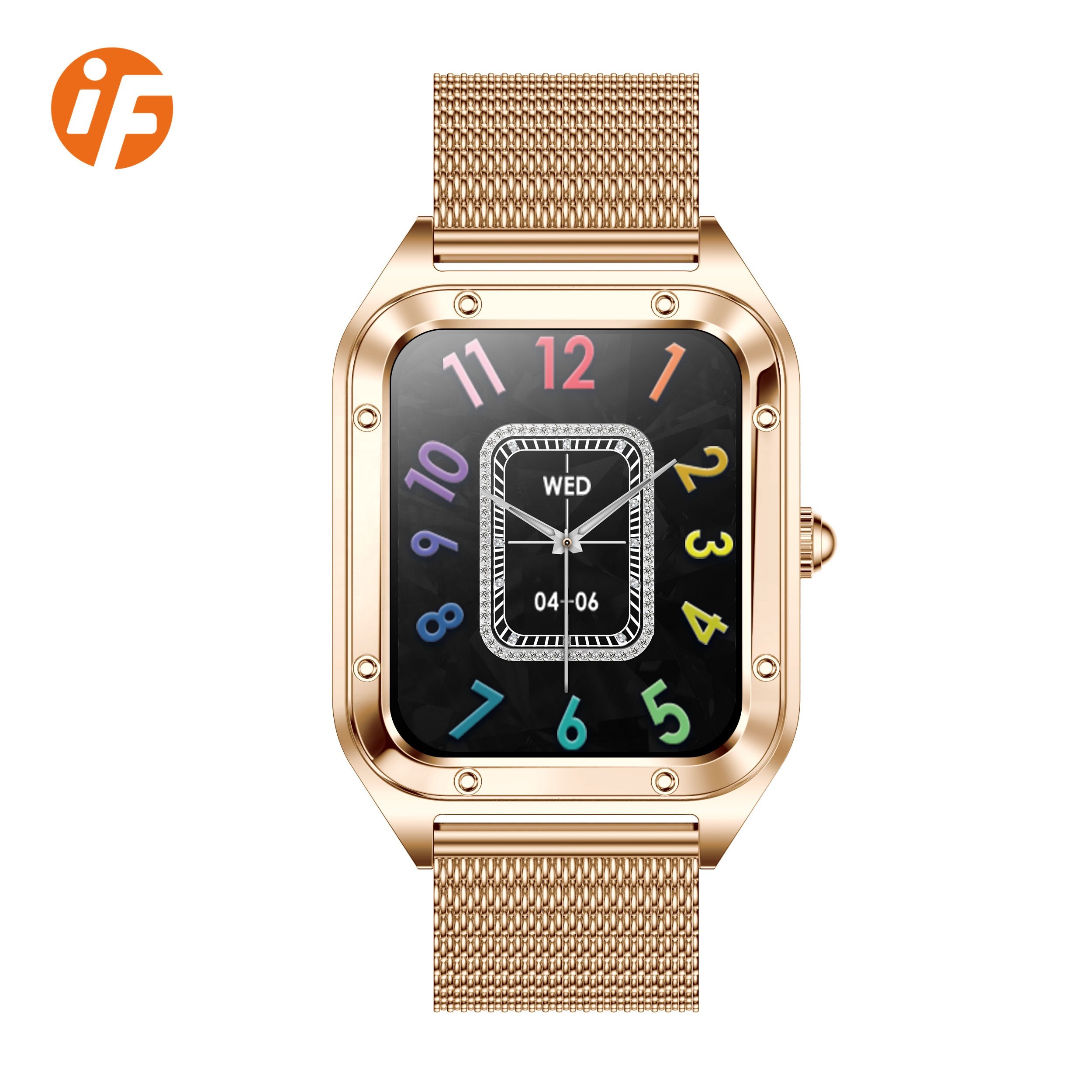 INNOFOVO New Arrival Wearable Devices Unique Women Sport Smartwatch Waterproof IP68 Smart Watch