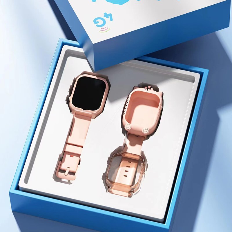 2023 K26 GPS+LBS+AGPS+Wifi Positioning 4G Video Call Kids Smart Watch with sim card Children Watch with two straps and suits