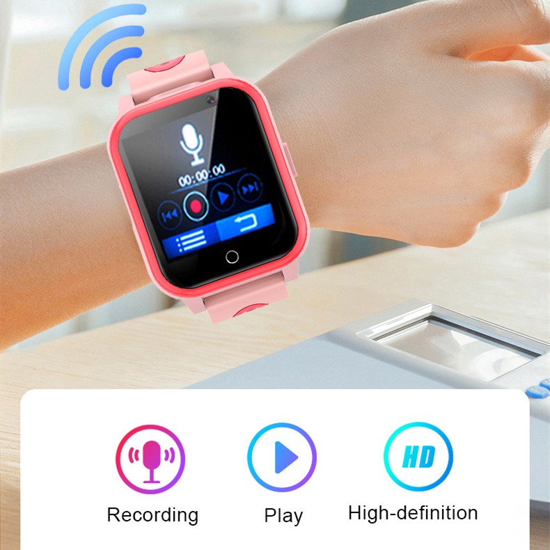 Maxtop Custom Boys Girls Kids Game Watch Waterproof New Touch Children Smartwatch Fitness Tracker Game Kids Smart Watch