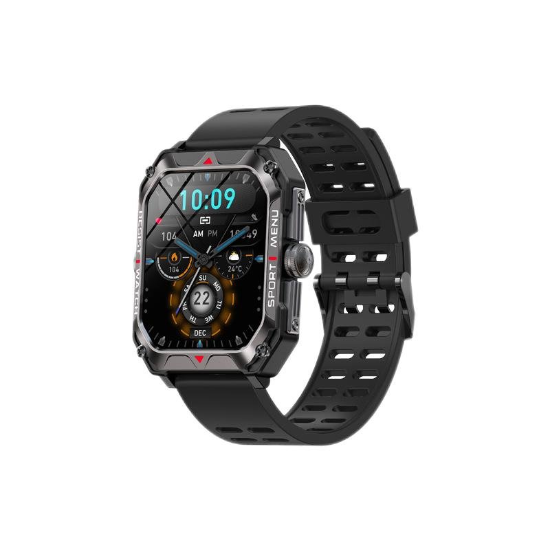 2023 Hot Sale H22 Outdoor Sports Digital 2.02 inch HD Screen BT Call Fitness Bracelet Electronic Smart Watch Waterproof for Men