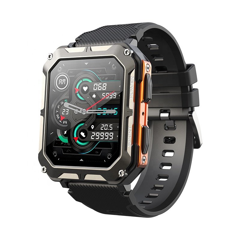 C20Pro Smartwatch HD Touch Screen Long Battery Life Sports Wristwatch IP68 Waterproof Multiple Sports Modes Smart Watch C20 Pro