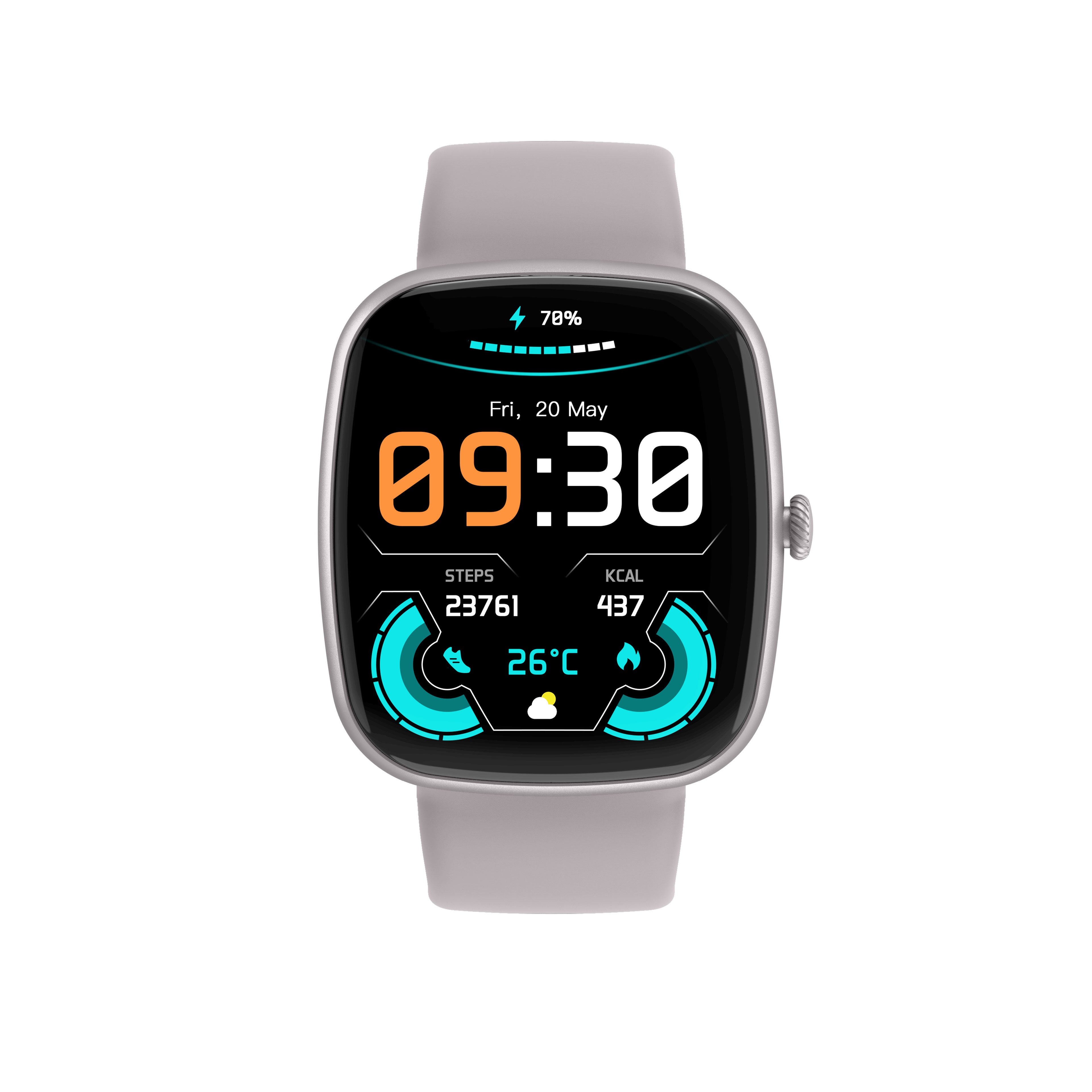 2024 New Fashion Z139 Ultra Long-Life Square Smart Watch For Men Women Wearable Device With Voice Assistant Call