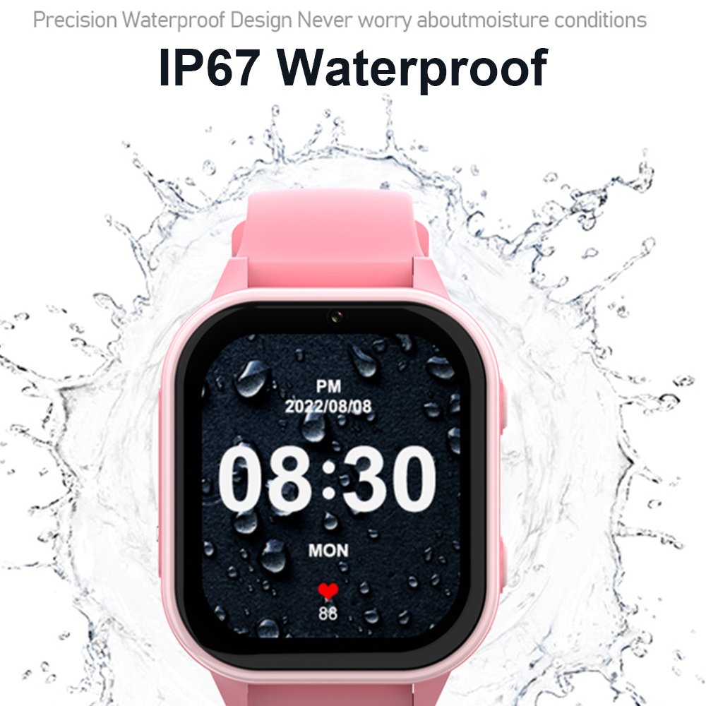 Top grade 4G smart watch D1 WiFi LBS GPS smartwatches IP67 waterproof real-time tracking device with SMS music video call