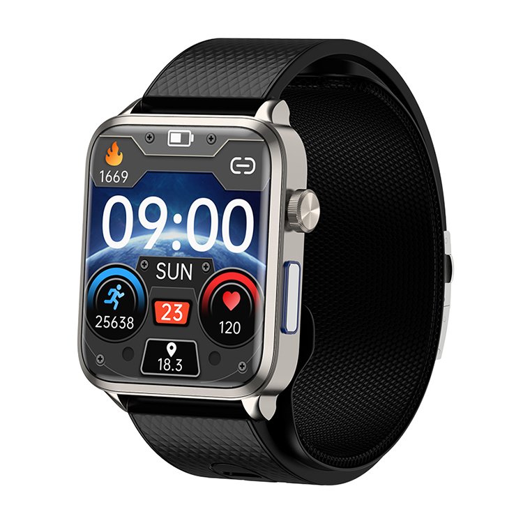 Smartwatch P300 Air Pump Airbag True Blood Pressure Oxygen Accurate Temperature Heart Rate Monitor Sphygmomanometer Smart Watch