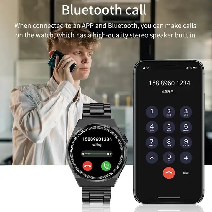 New LIGE IP67 Watch HD Screen Watch For Men Smart Watch Bluetooth Calling Smartwatch Fashion Business Clock Sports Wristwatches