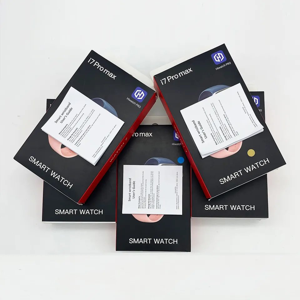2024 i7 pro max sport Watch series 7 smart watch Cheap Sports Fitness Tracker Smart Watch Hiwatch pro APP