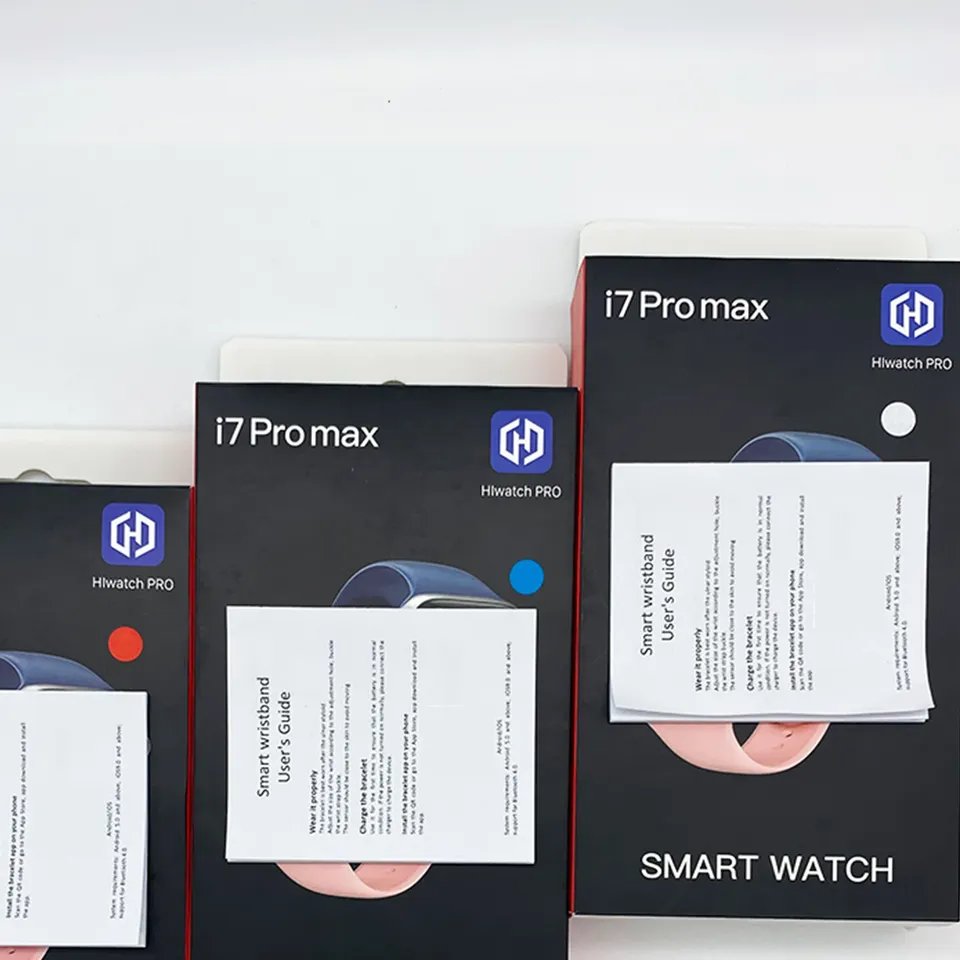 2024 i7 pro max sport Watch series 7 smart watch Cheap Sports Fitness Tracker Smart Watch Hiwatch pro APP