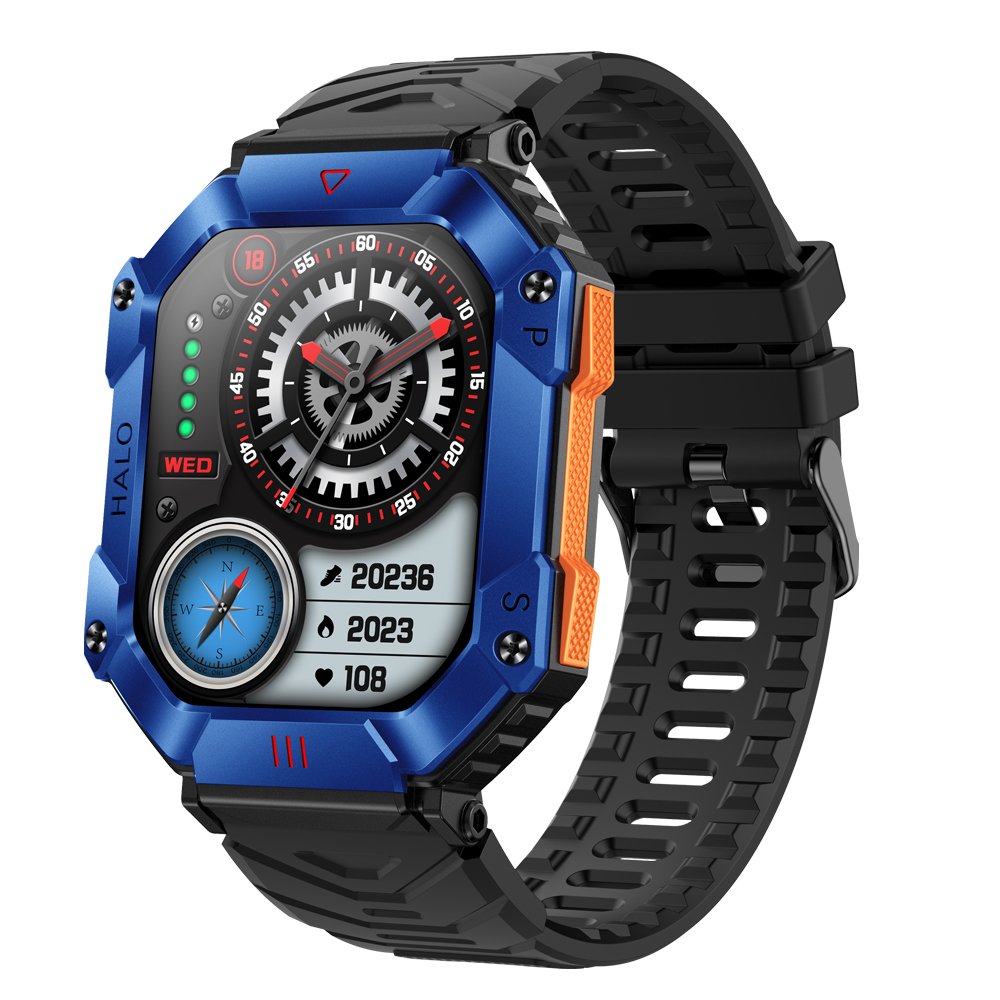 OEM New arrival fashion smart watch KR80 touch screen fitness tracker android high quality good BT connect sport smart watch