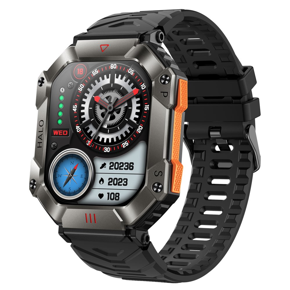 OEM New arrival fashion smart watch KR80 touch screen fitness tracker android high quality good BT connect sport smart watch
