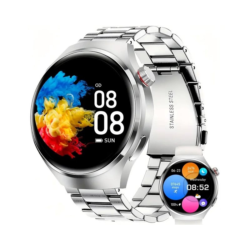 Cheap Relojes Smart Watch S10 For Men With Two Straps, 1.46inch Display Fashion Design Alloy Case Call Fitness Tracker Watch