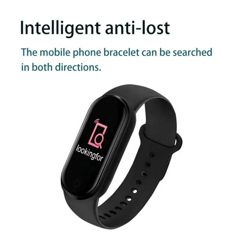 WFUN M6 Smart Bracelet Heart Rate Health Monitor Fitness M6 Smart Watch Band For Men Fitness M6 Bracelet Tracker