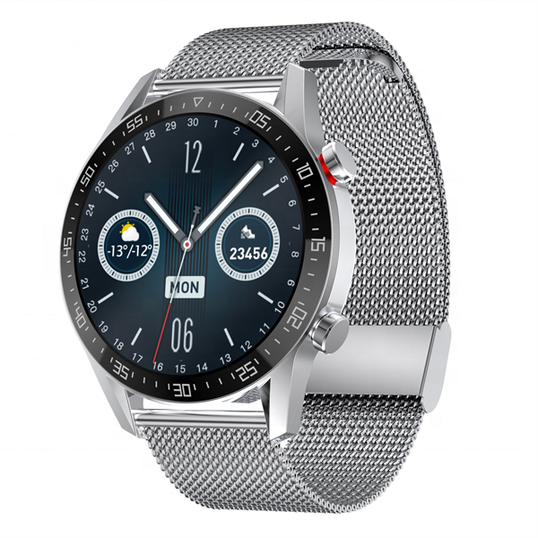 2022 IP68 Waterproof Fitness AI Voice Fashion Sport Touch Android Reloj Round Smart Watches For Men