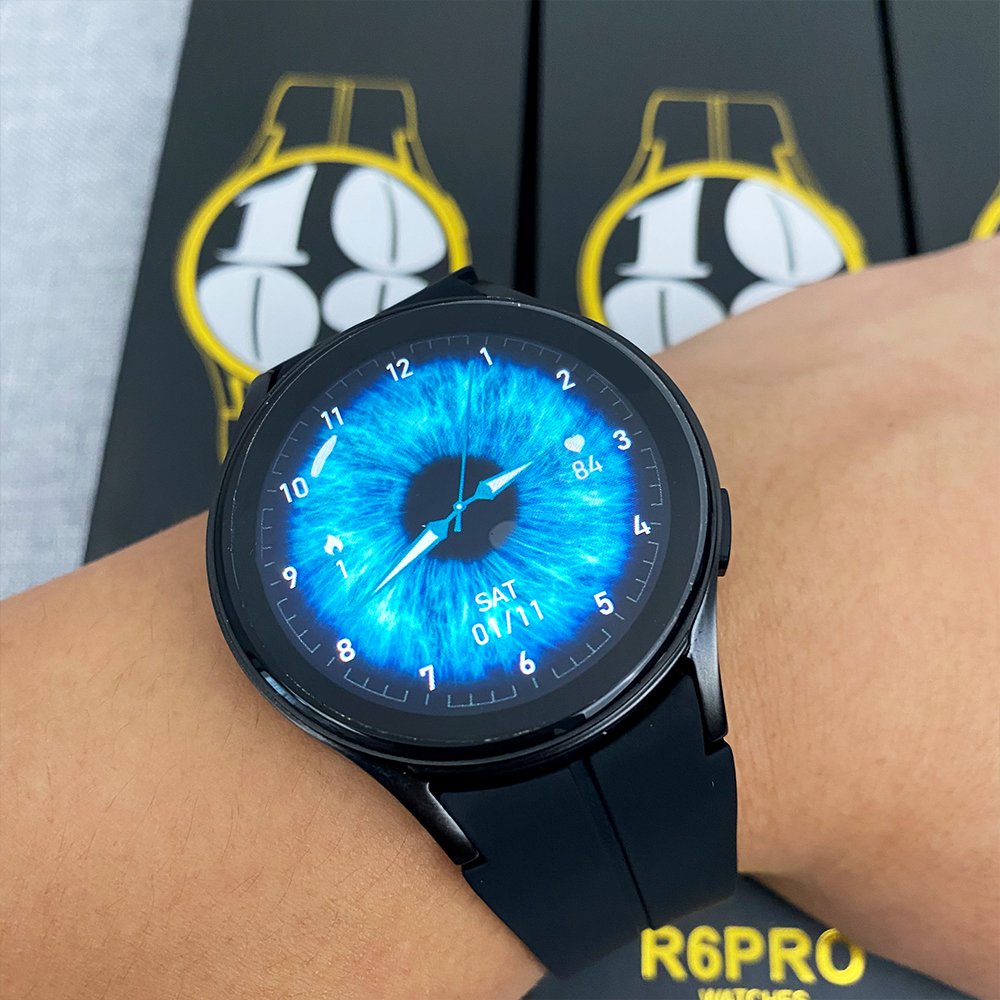 R6Pro 1.43'' AMOLED Health monitor Smartwatch Sports Compass Reloj inteligente 2024 BT Call Fitness tracker Smart watch R6 pro