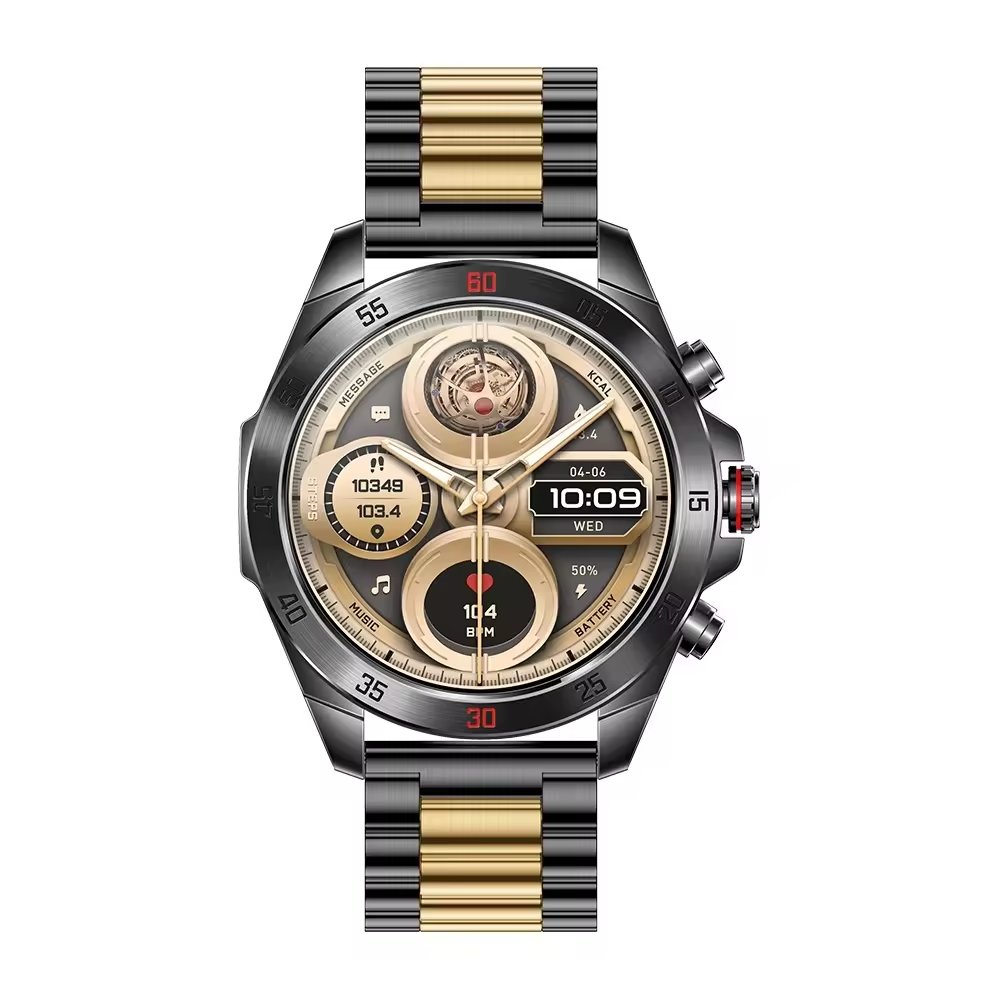 Hot Business Style Smart Watch for Men Sleep Heart Rate Monitor Reloj Inteligente AMOLED Smartwatch with BT Call