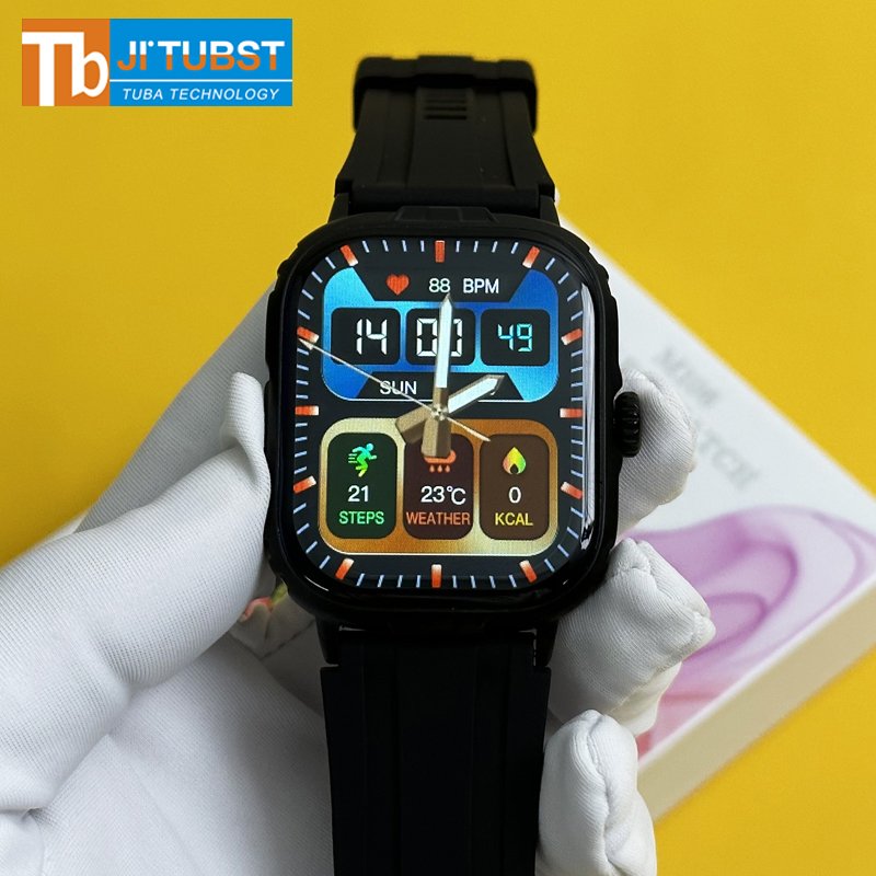 New Design 2025 M106 Fashion Relojes smart watch Outdoor Ip68 Waterproof 2024 T800 T900 S9 Ultra Smartwatch For Men Women