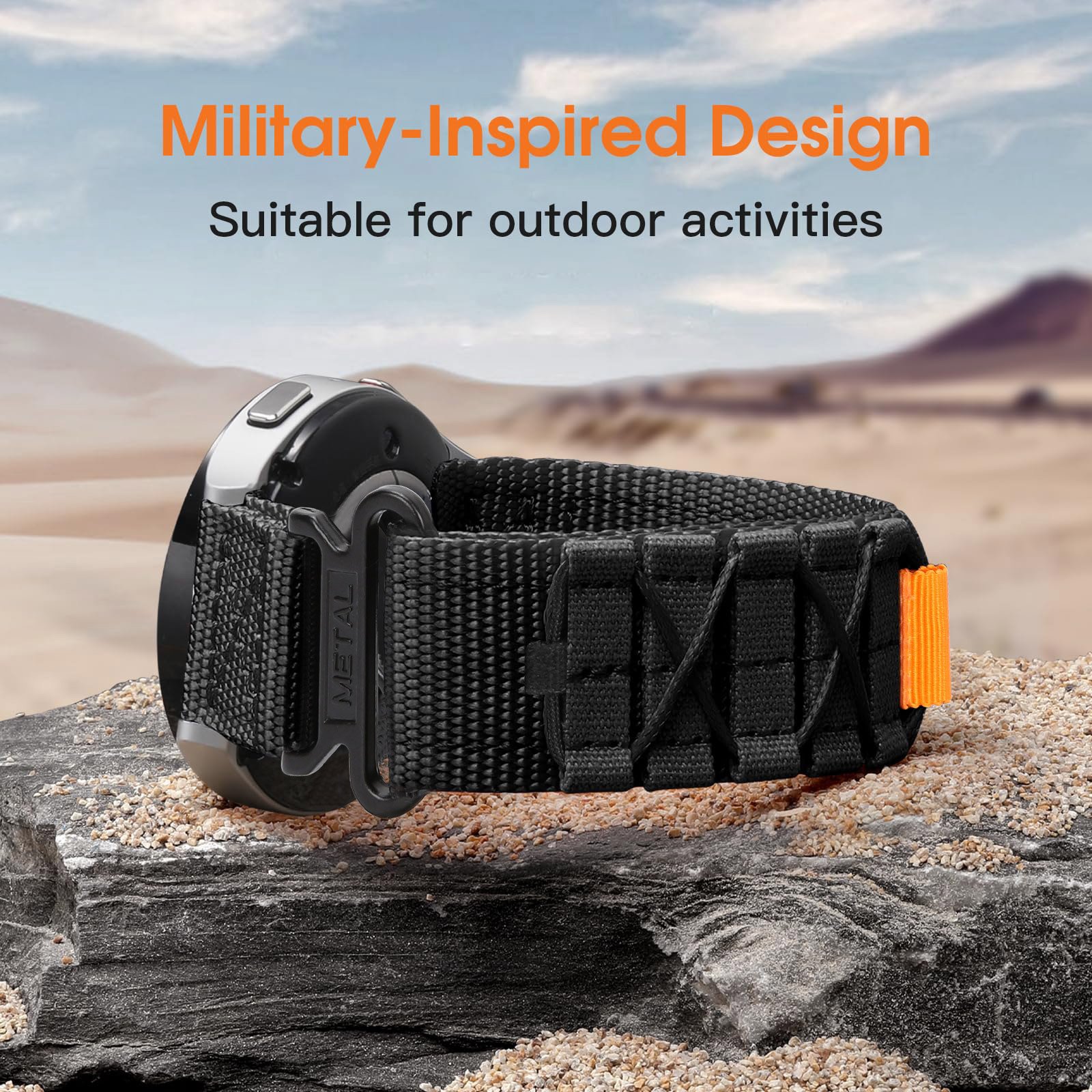 Best Selling 20 22mm Nylon Strap for Samsung Galaxy Watch Active 2/Gear S3 44 40mm Watch Band for Huawei GT 2/3 Pro