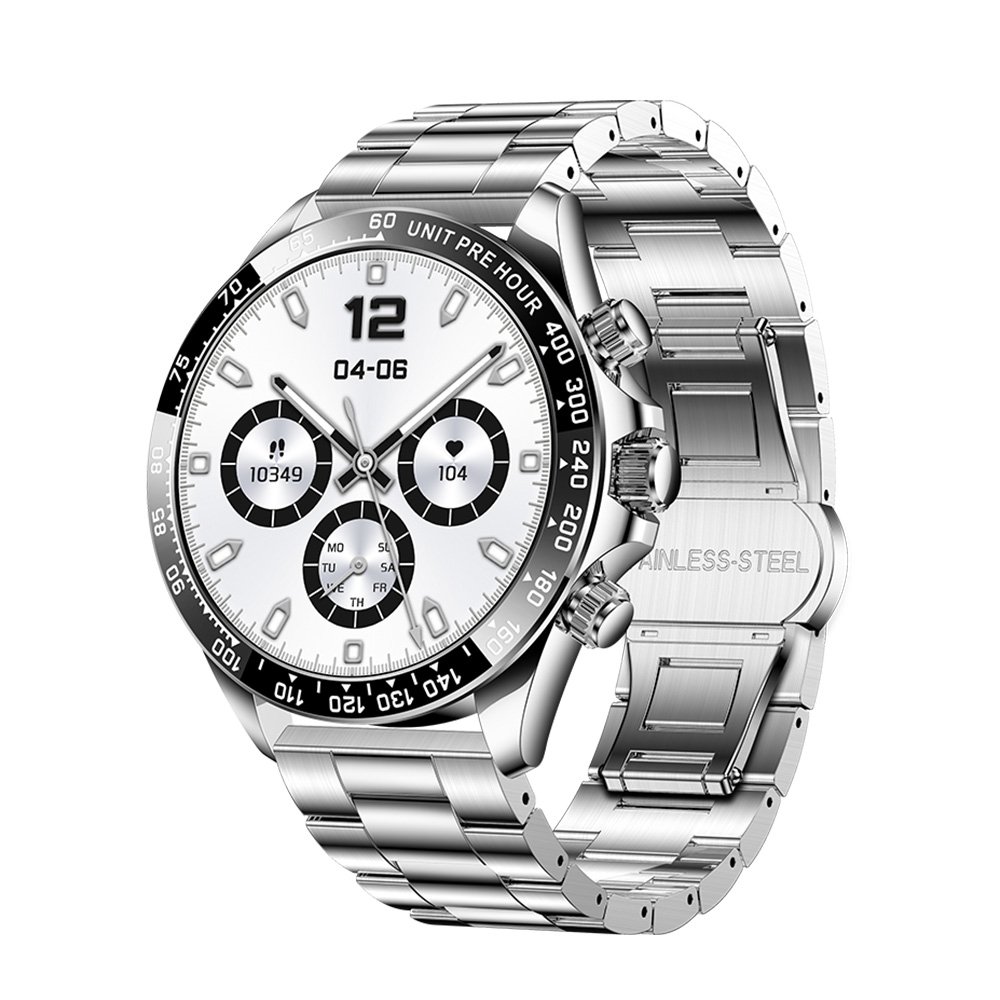 2024 Men Sport Smart Watch 1.43 inch Amoled Screen IP67 Waterproof Health Monitoring Voice Assistant BT Call AK63 Smartwatch
