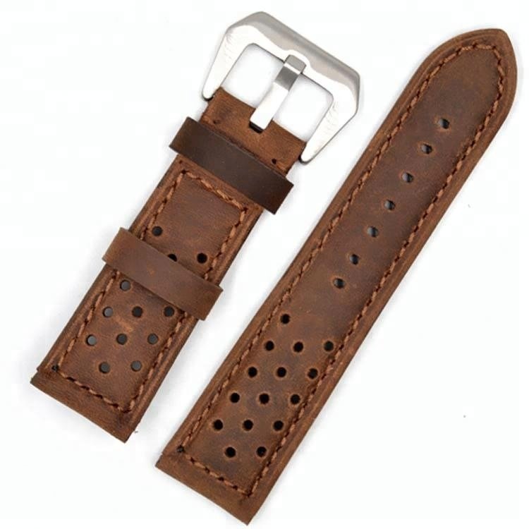New Style popular quality guaranteed custom Genuine top grain leather wrist watch strap bracelet for smart watch bracelet