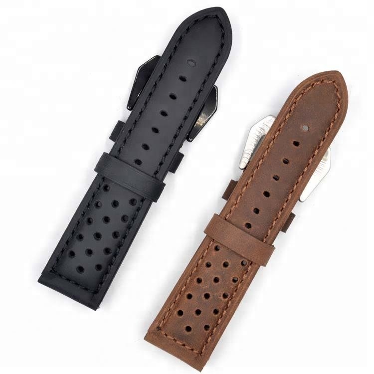 New Style popular quality guaranteed custom Genuine top grain leather wrist watch strap bracelet for smart watch bracelet