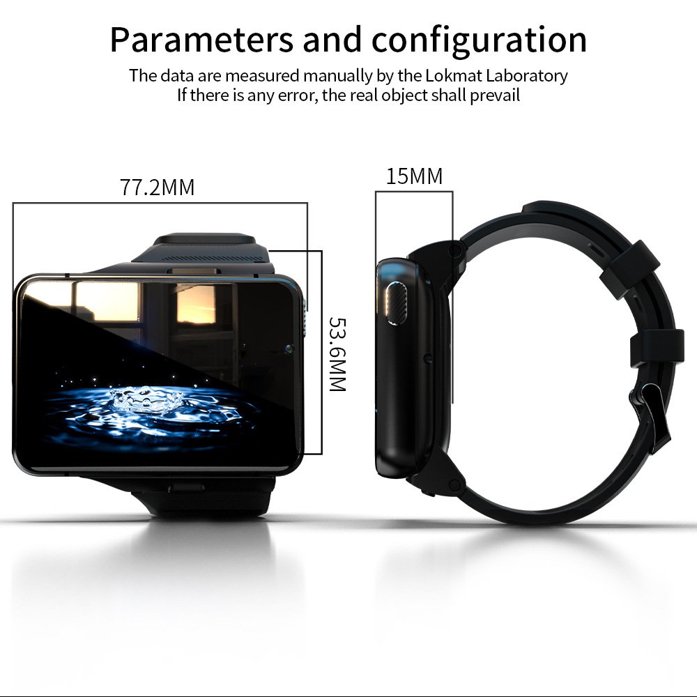 2.88 inch large screen video call movie playback full touch screen 4G smart watch 64G new 2023 fashion