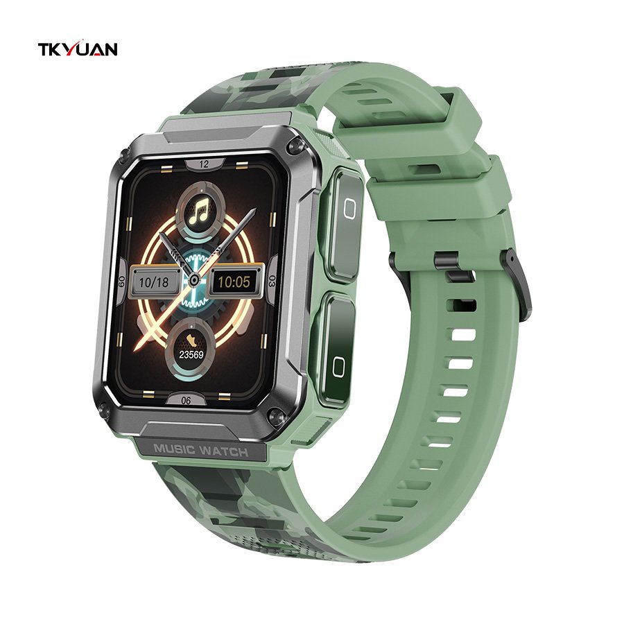TKYUAN 2023 Wearable devices T93 TWS earbuds 2 in 1 music voice recording speaker T93 max smartwatch earphone smart watch