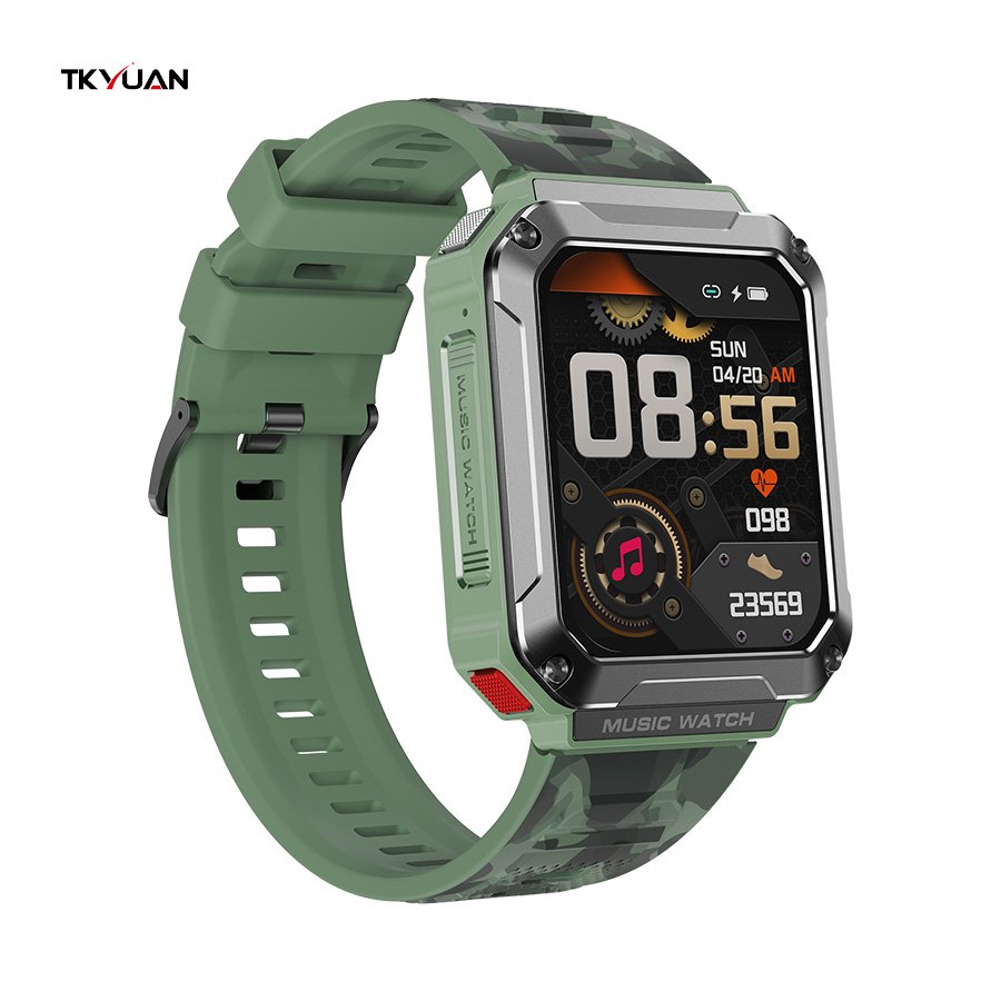 TKYUAN 2023 Wearable devices T93 TWS earbuds 2 in 1 music voice recording speaker T93 max smartwatch earphone smart watch